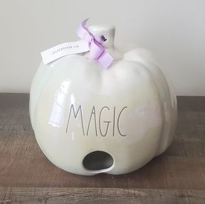 Rae Dunn "Magic" Luster Pumpkin Birdhouse